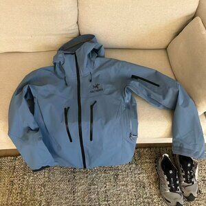 Men's ARCTERYX Aha Waterproof Hard Shell Hooded Jackets XXL